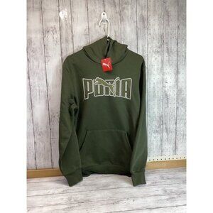 cowgirl argyle boho cozy grandpa dad Puma Hoodie Mens Jacket Green Large